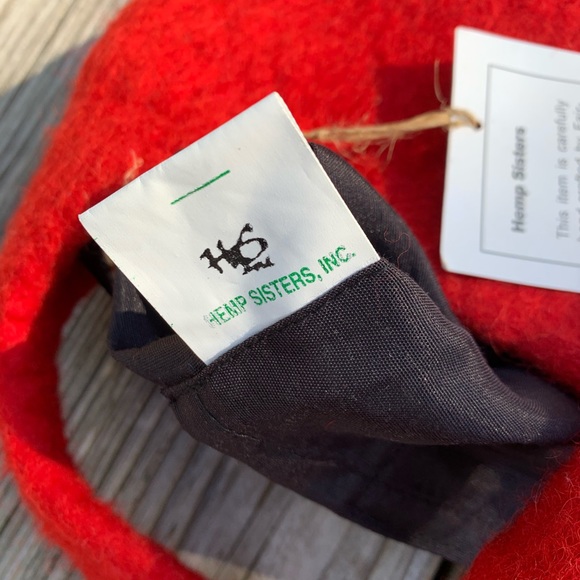 Hemp Sisters wool purse. NWT - Picture 8 of 14